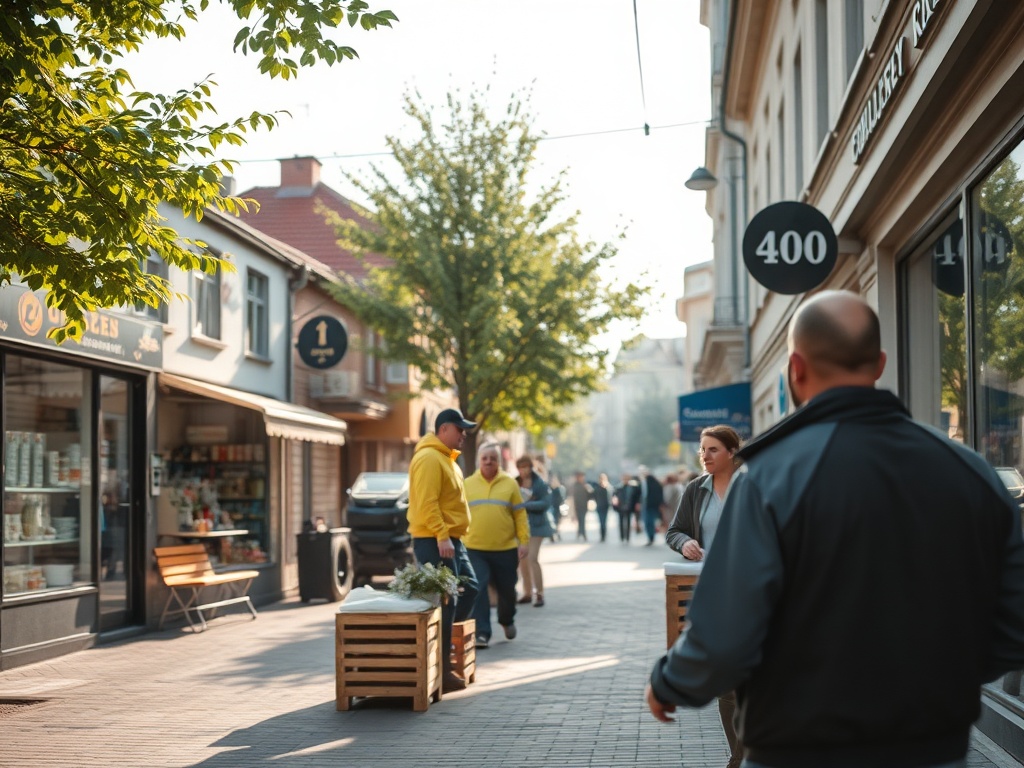 Uczestnicy na Targach Pracy i Edukacji w Brzegu szukają możliwości zawodowych i edukacyjnych.